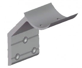 L-подібне кріплення (настінне)