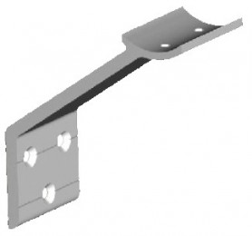 L-подібне кріплення (настінне)