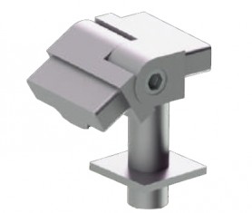 60х25 кут квадратний (по вертикалі) на стійку