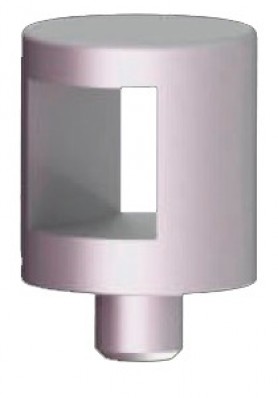 15х15 утримувач леєра (квадрат)	