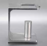 40х40 фланець бічний литий (квадрат) 40 х 40 мм